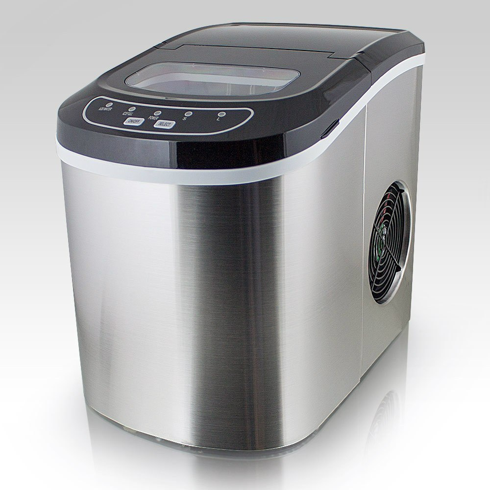 Kostkarka ze stali inox nierdzewna Maszyna do kostek lodu 15kg/doba Kostkarka ze stali inox nierdzewna Maszyna do kostek lodu 15kg/doba