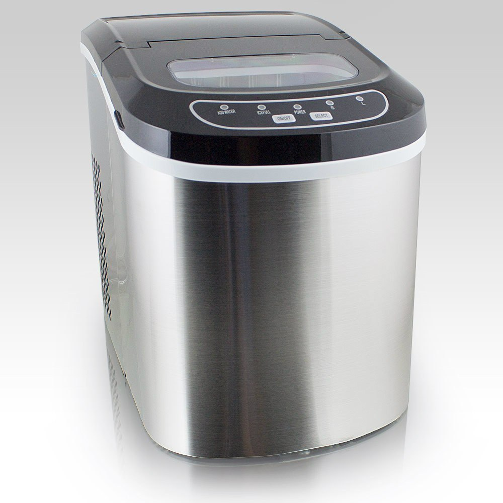 Kostkarka ze stali inox nierdzewna Maszyna do kostek lodu 15kg/doba Kostkarka ze stali inox nierdzewna Maszyna do kostek lodu 15kg/doba