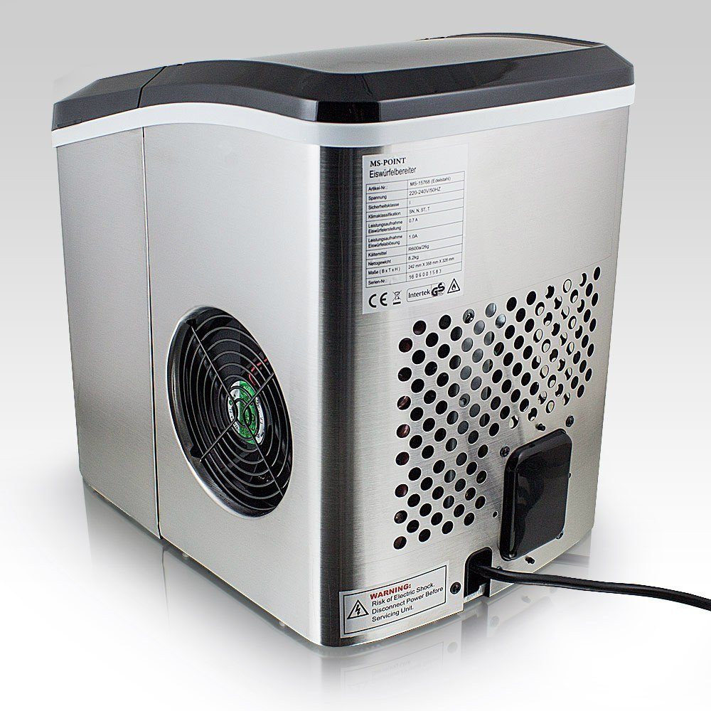 Kostkarka ze stali inox nierdzewna Maszyna do kostek lodu 15kg/doba Kostkarka ze stali inox nierdzewna Maszyna do kostek lodu 15kg/doba