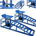 rampy z podnośnikiem hydraulicznym