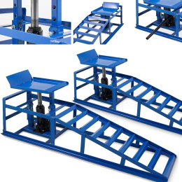 rampy z podnośnikiem hydraulicznym