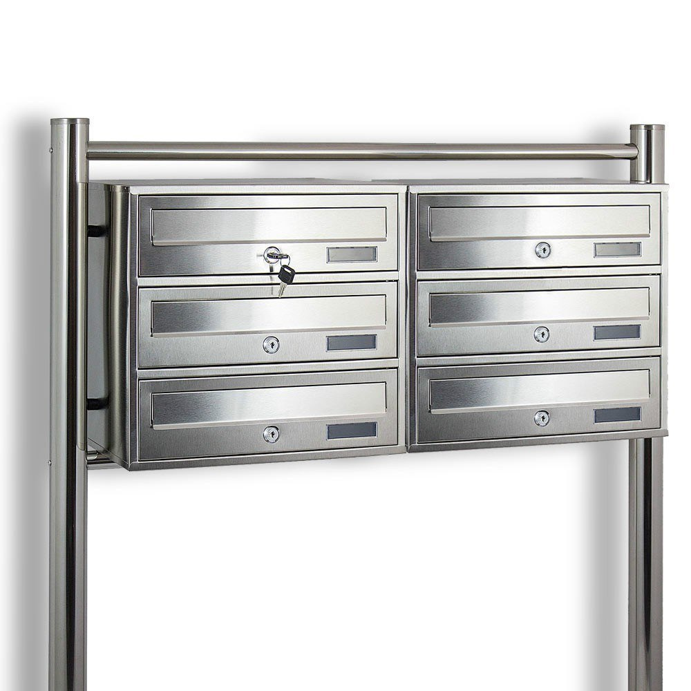 SKRZYNKA POCZTOWA LOKATORSKA 2x3 METALLIC STAL NIERDZEWNA SKRZYNKA POCZTOWA LOKATORSKA 2x3 METALLIC STAL NIERDZEWNA