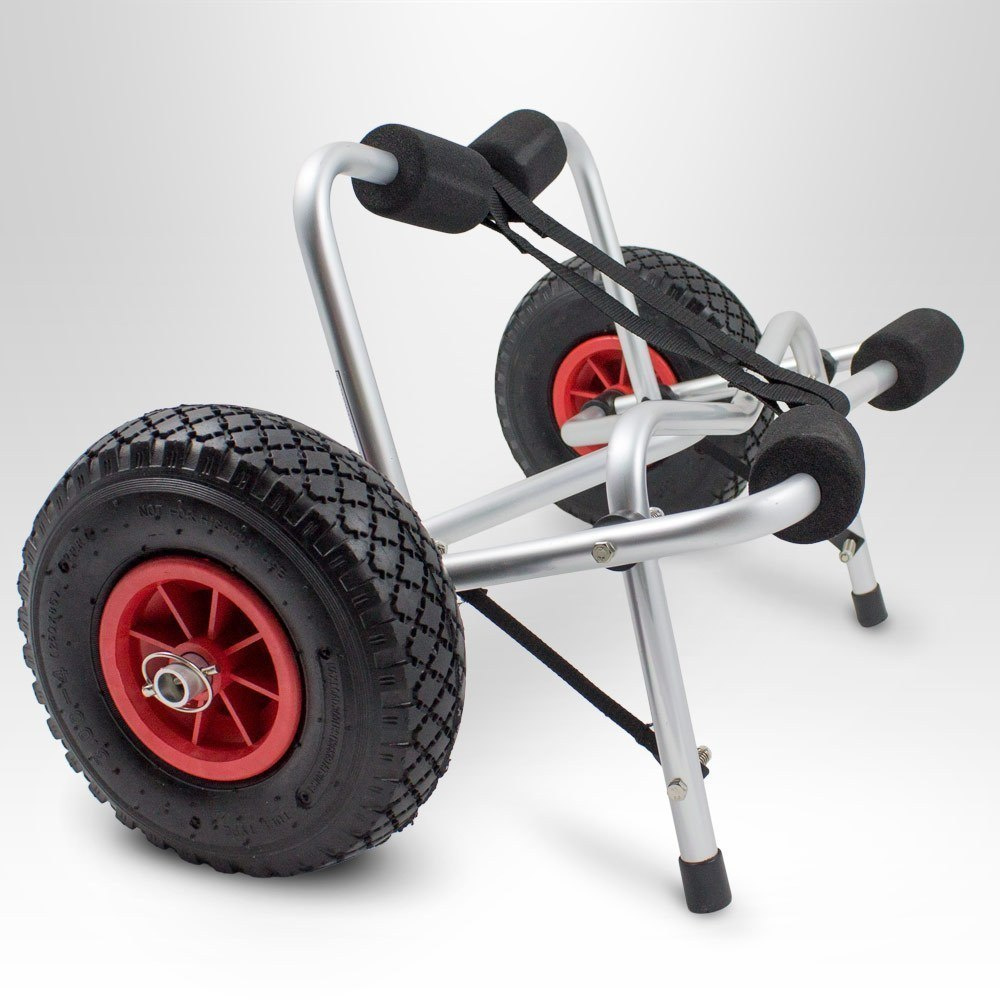 Transportowy wózek aluminiowy do kajaka/łodki lekki mobilny do 70kg