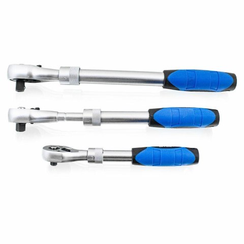Grzechotki w walizce komplet narzędzi regulowane 1/2" 1/4" 3/8" BITUXX Grzechotki w walizce komplet narzędzi regulowane 1/2" 1/4" 3/8" BITUXX