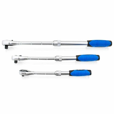Grzechotki w walizce komplet narzędzi regulowane 1/2" 1/4" 3/8" BITUXX Grzechotki w walizce komplet narzędzi regulowane 1/2" 1/4" 3/8" BITUXX