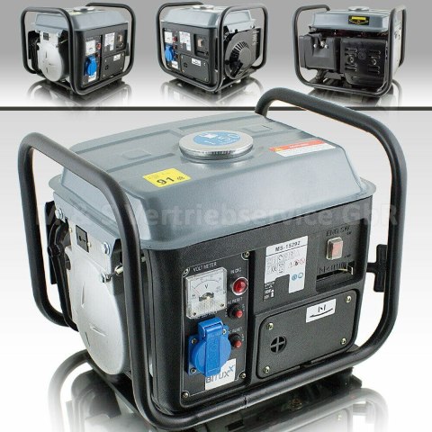 Agregat prądu prądotwórczy Benzynowy 850W Generator BITUXX mobilny Agregat prądu prądotwórczy Benzynowy 850W Generator BITUXX mobilny