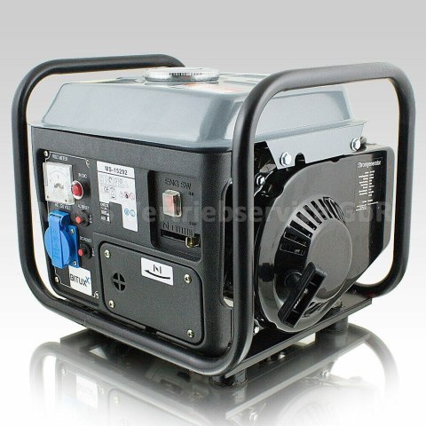 Agregat prądu prądotwórczy Benzynowy 850W Generator BITUXX mobilny Agregat prądu prądotwórczy Benzynowy 850W Generator BITUXX mobilny