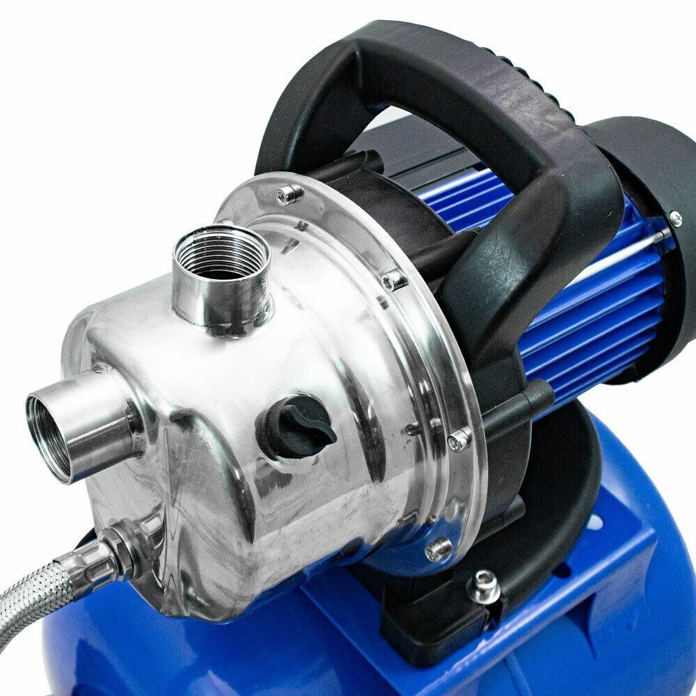 NIEBIESKA IRYGACYJNA POMPA WODNA DO OGRODU 19L 1200W ZE STALI NIEBIESKA IRYGACYJNA POMPA WODNA DO OGRODU 19L 1200W ZE STALI