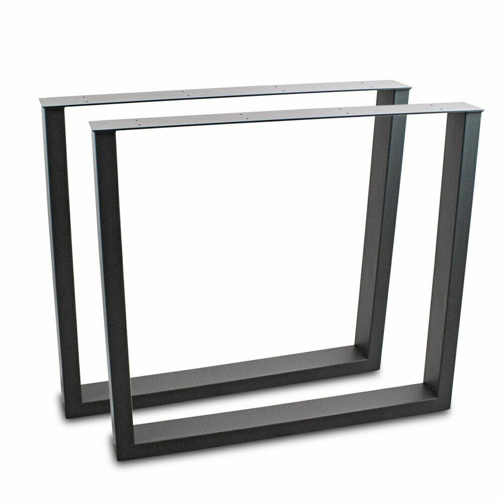 CZARNE NOGI OD STOŁU PODPÓRKI SOLIDNE KSZTAŁT U 90X72CM STALOWE CZARNE NOGI OD STOŁU PODPÓRKI SOLIDNE KSZTAŁT U 90X72CM STALOWE