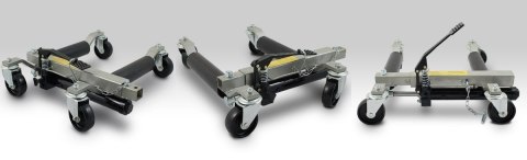 Podnośnik Wózek serwisowy Rolka do samochodu hydrauliczny pod koła 2szt Podnośnik Wózek serwisowy Rolka do samochodu hydrauliczny pod koła 2szt