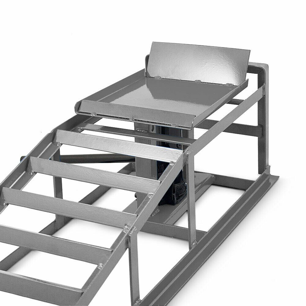 Zestaw Ramp z podnośnikiem Hydraulicznym Rampy najazdowe 4t BITUXX Zestaw Ramp z podnośnikiem Hydraulicznym Rampy najazdowe 4t BITUXX