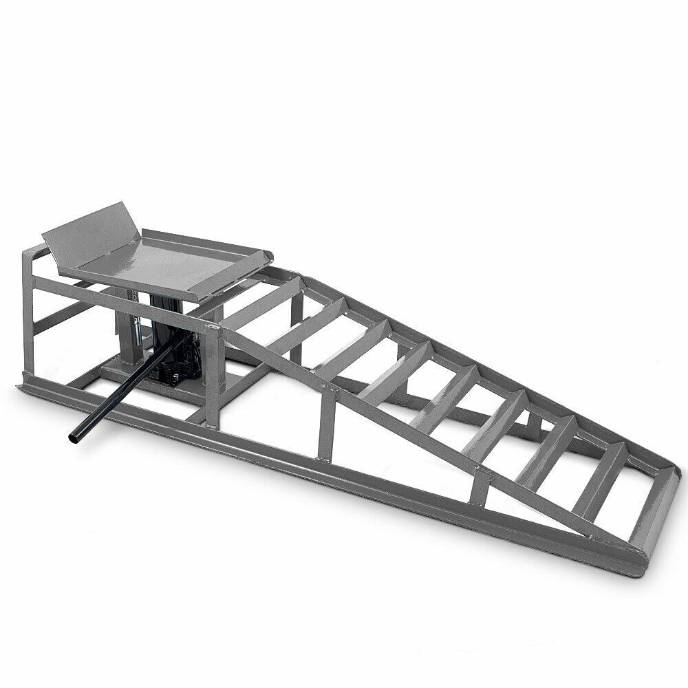 Zestaw Ramp z podnośnikiem Hydraulicznym Rampy najazdowe 4t BITUXX Zestaw Ramp z podnośnikiem Hydraulicznym Rampy najazdowe 4t BITUXX