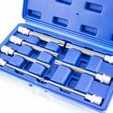 Zestaw narzędzi Kluczy Nasadki TORX 7 elementów BITUXX T25-T60 3/8" Zestaw narzędzi Kluczy Nasadki TORX 7 elementów BITUXX T25-T60 3/8"