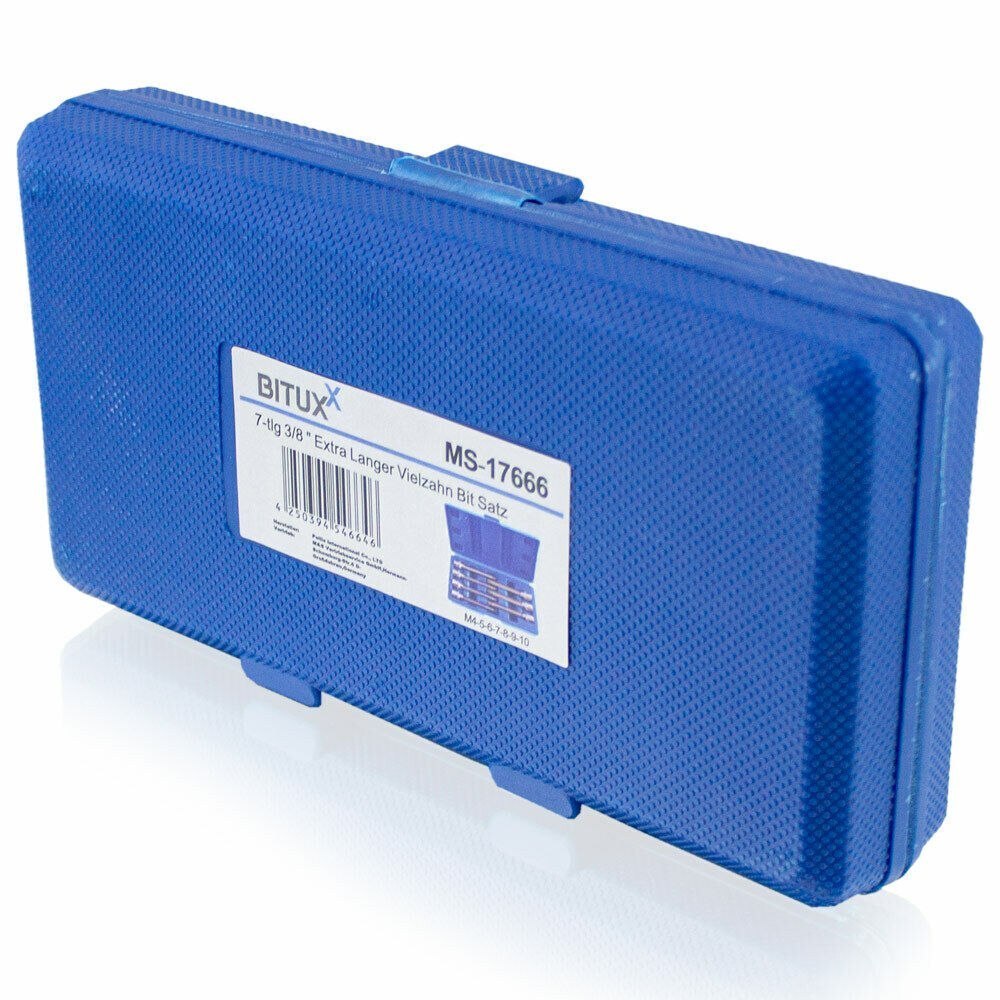 ZESTAW NASADEK KLUCZE NASADOWE WIELOKĄTNE 3/8'' 7SZT M4-M10 W WALIZCE ZESTAW NASADEK KLUCZE NASADOWE WIELOKĄTNE 3/8'' 7SZT M4-M10 W WALIZCE