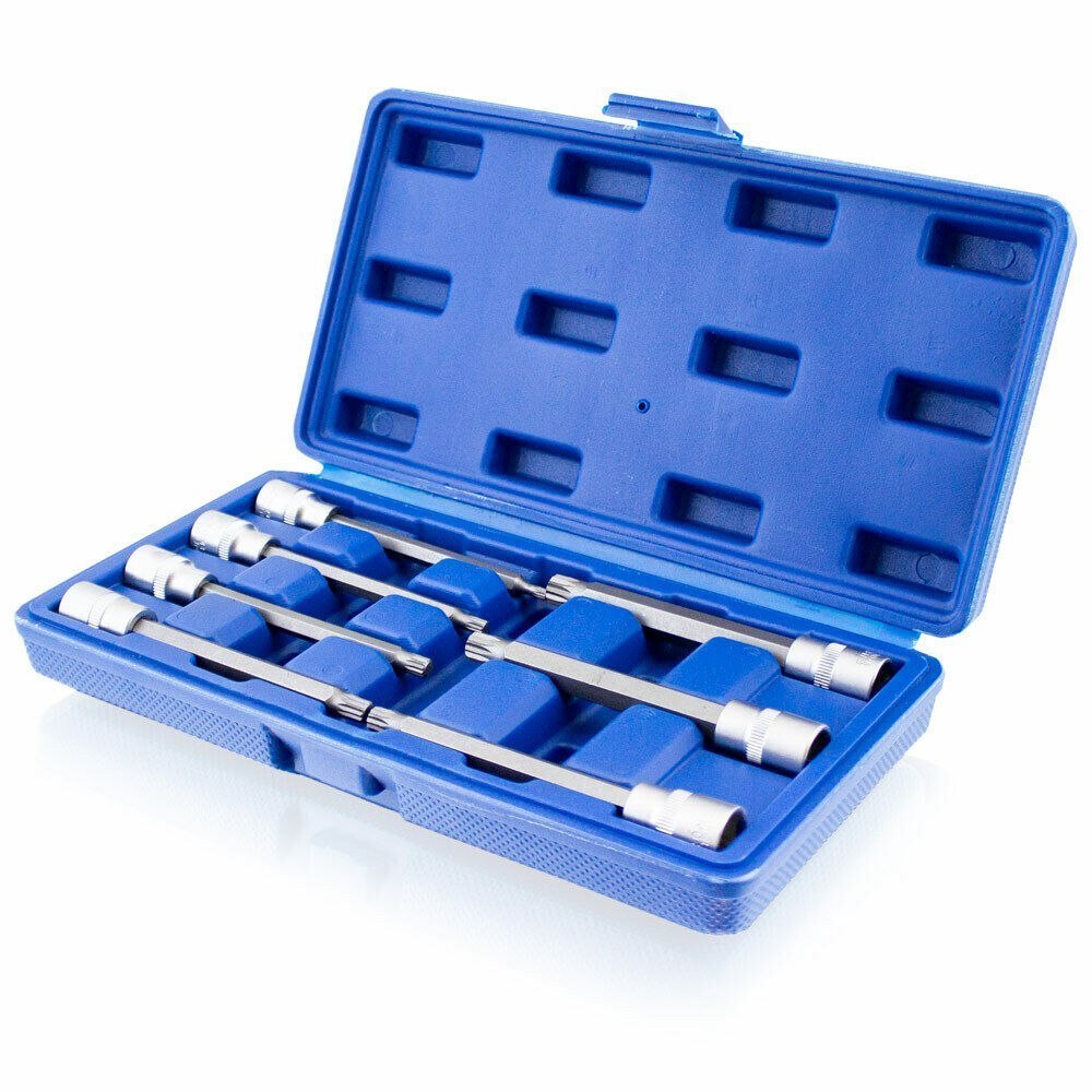 ZESTAW NASADEK KLUCZE NASADOWE WIELOKĄTNE 3/8'' 7SZT M4-M10 W WALIZCE ZESTAW NASADEK KLUCZE NASADOWE WIELOKĄTNE 3/8'' 7SZT M4-M10 W WALIZCE