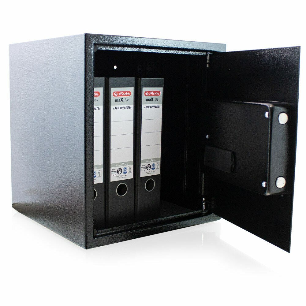 SEJF BIUROWY DOMOWY ELEKTRONICZNY/NA KLUCZ SZYFR 35x40x36 CZARNY SEJF BIUROWY DOMOWY ELEKTRONICZNY/NA KLUCZ SZYFR 35x40x36 CZARNY