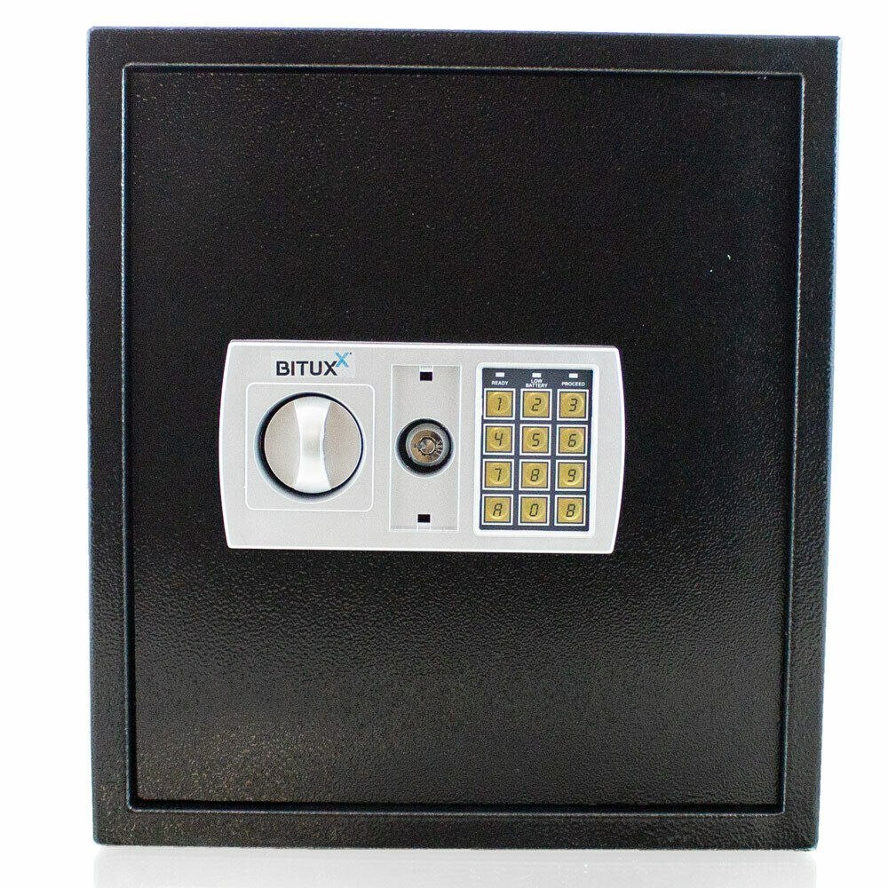 SEJF BIUROWY DOMOWY ELEKTRONICZNY/NA KLUCZ SZYFR 35x40x36 CZARNY SEJF BIUROWY DOMOWY ELEKTRONICZNY/NA KLUCZ SZYFR 35x40x36 CZARNY