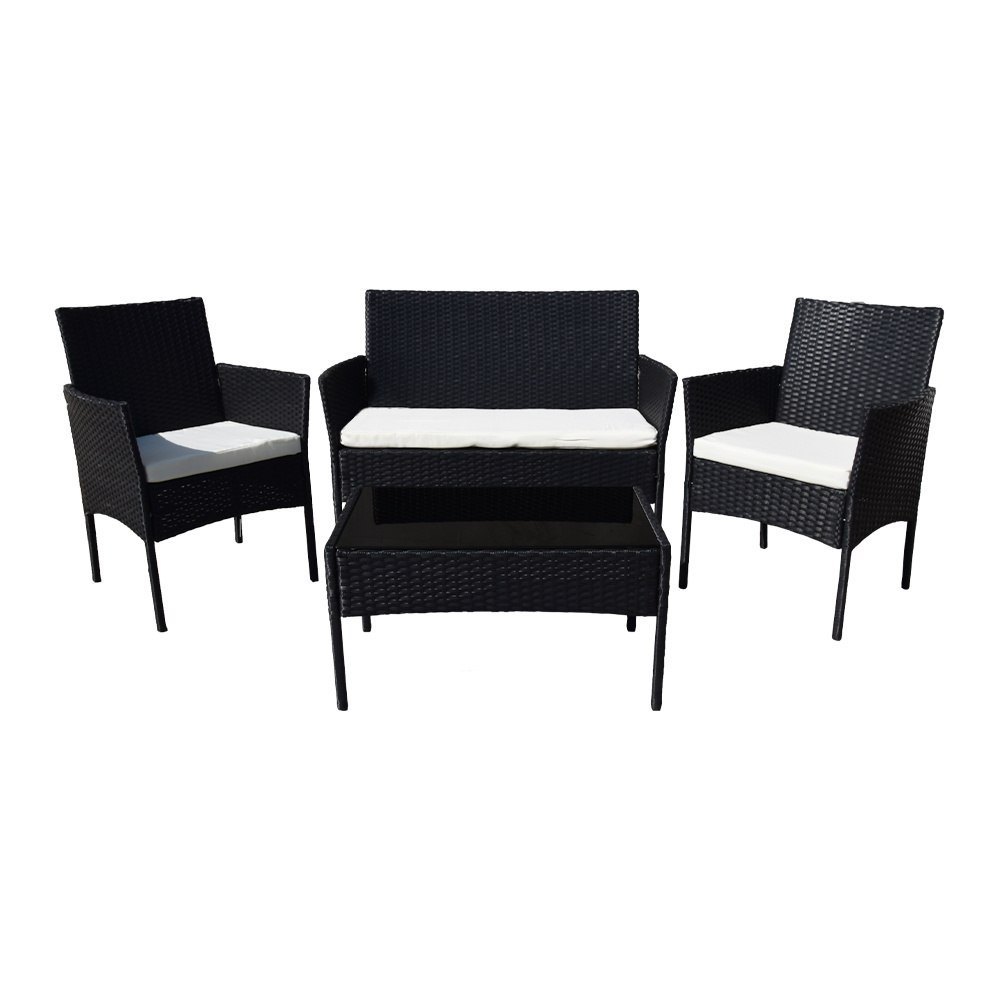 Komplet Mebli ogrodowych 4 osoby Technorattan Sofa z krzesłami i stolik Komplet Mebli ogrodowych 4 osoby Technorattan Sofa z krzesłami i stolik