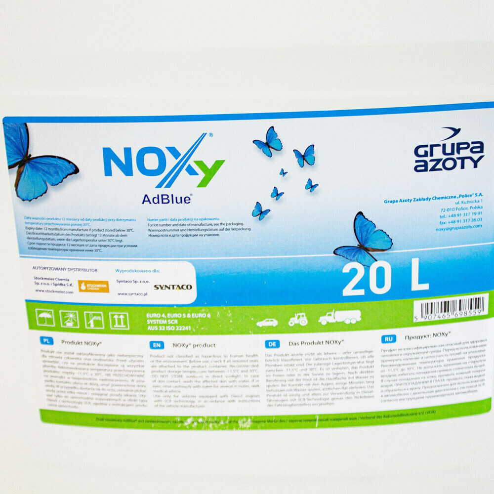 noxy płyn katalityczny noxy płyn katalityczny