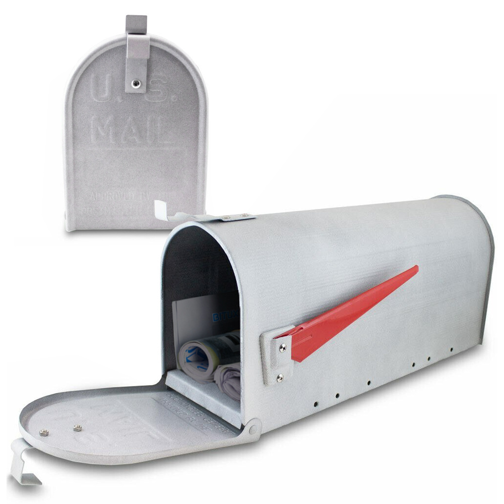 Skrzynka pocztowa na listy w stylu amerykańskim mailbox z flagą Skrzynka pocztowa na listy w stylu amerykańskim mailbox z flagą