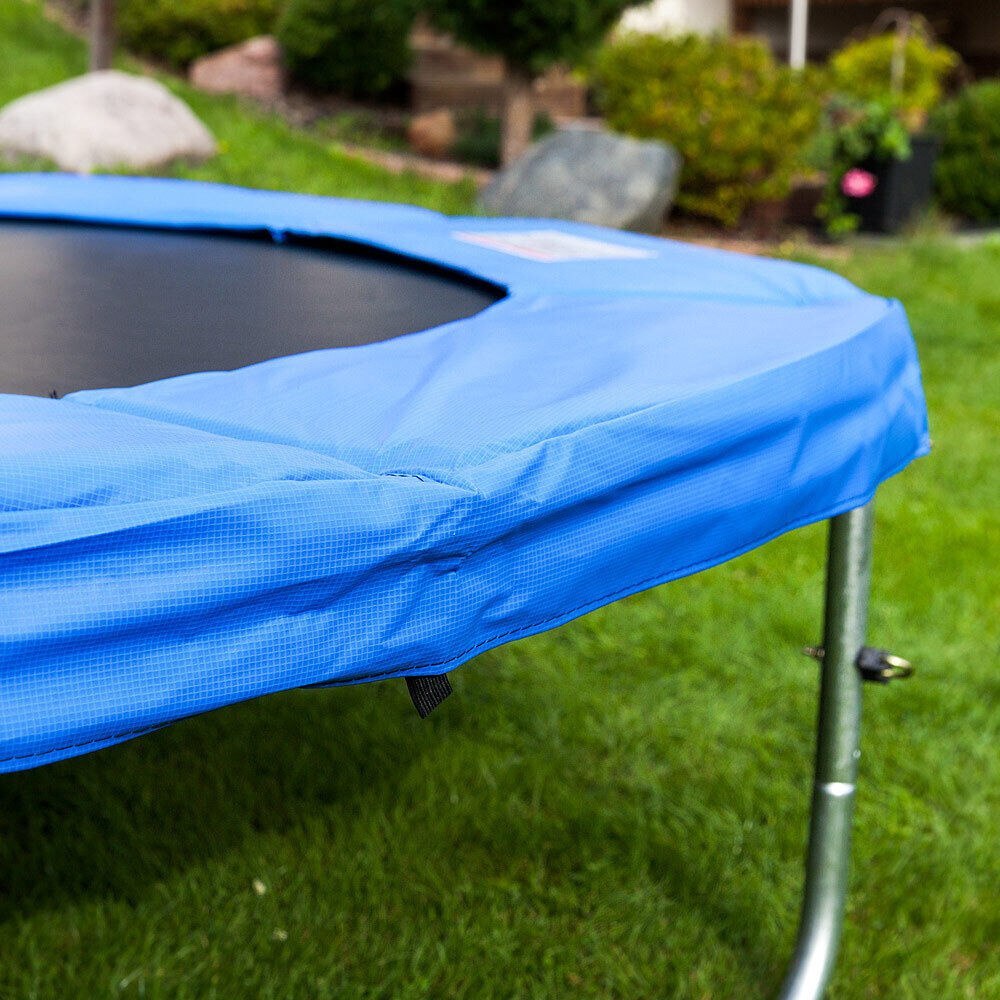 Trampolina Zestaw do ogrodu zewnętrzna Bituxx 430cm 6 słupków osłona Trampolina Zestaw do ogrodu zewnętrzna Bituxx 430cm 6 słupków osłona
