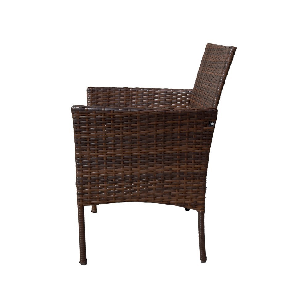 Zestaw Mebli rattanowych PE ogrodowe na taras balkon stolik z kanapa Zestaw Mebli rattanowych PE ogrodowe na taras balkon stolik z kanapa