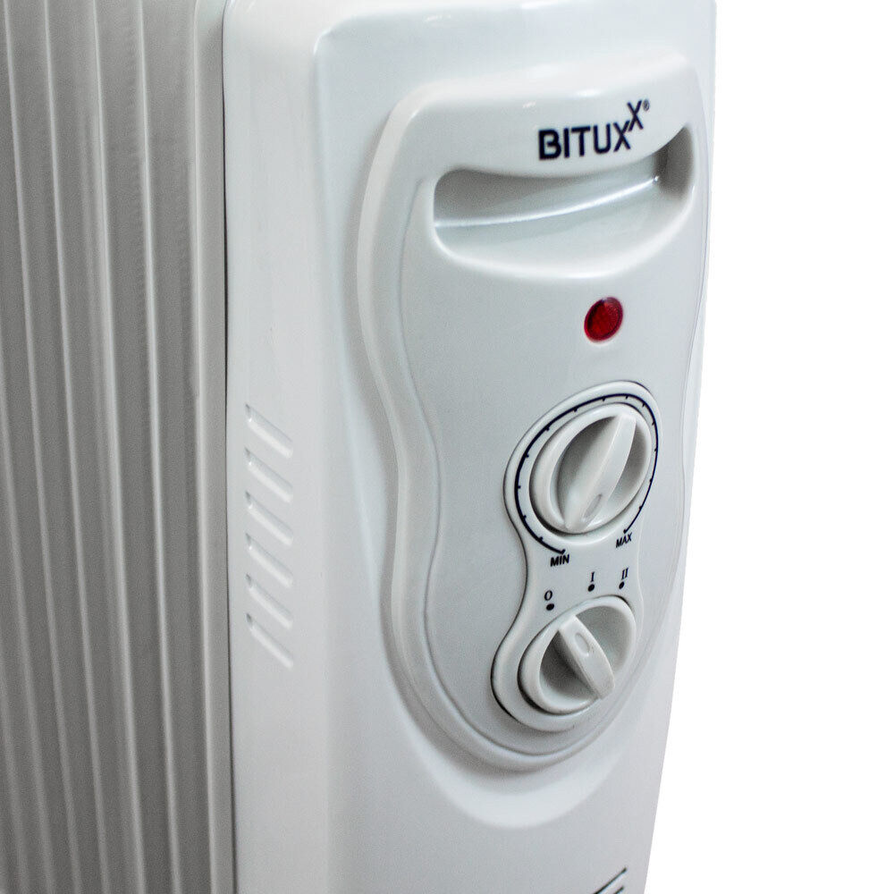 Elektryczny Grzejnik Olejowy 2000W Biały 9 żeberkowy XL BITUXX Elektryczny Grzejnik Olejowy 2000W Biały 9 żeberkowy XL BITUXX