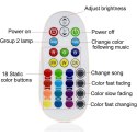 Sufitowa Lampa energooszczędna SMART z efektem gwiazd głośnik 24W