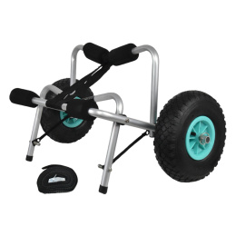 Transportowy wózek aluminiowy do kajaka/łodki lekki mobilny do 70kg