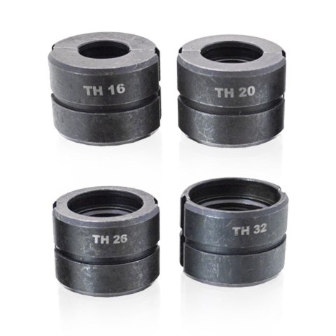 Złączki "TH" do zaciskarki praski do rur 16-32mm Złączki "TH" do zaciskarki praski do rur 16-32mm