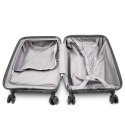 Zestaw walizek podróżnych 3szt Barut Koralowy-niebieski ABS 4 kółka 360°
