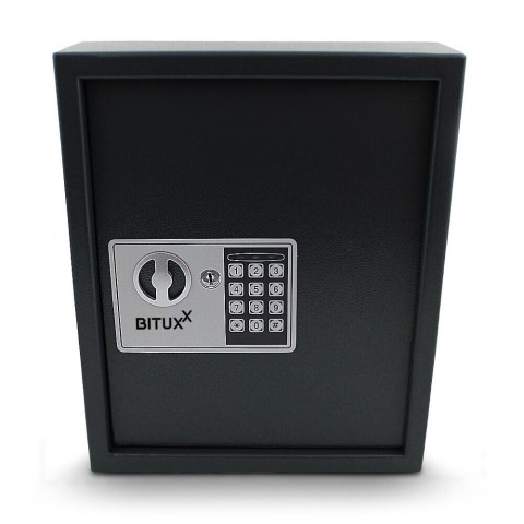 Sejf Na Klucze 48 Haczyków Elektroniczny Szafka Czarna Na Szyfr Bituxx Sejf Na Klucze 48 Haczyków Elektroniczny Szafka Czarna Na Szyfr Bituxx