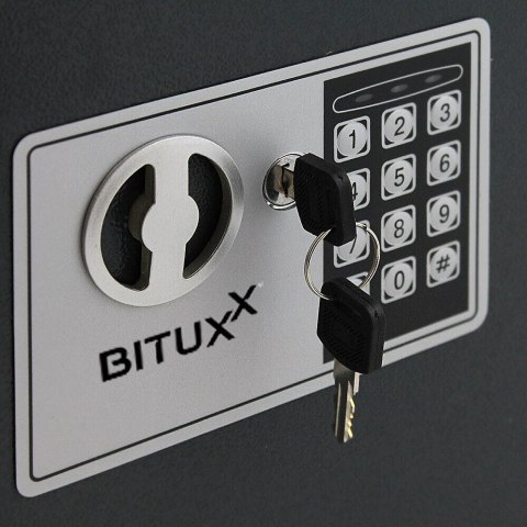 Sejf Na Klucze 48 Haczyków Elektroniczny Szafka Czarna Na Szyfr Bituxx Sejf Na Klucze 48 Haczyków Elektroniczny Szafka Czarna Na Szyfr Bituxx