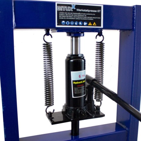 Prasa hydrauliczna do 6 ton warsztatowa ramowa trzpieniowa do warsztatu Bituxx Prasa hydrauliczna do 6 ton warsztatowa ramowa trzpieniowa do warsztatu Bituxx