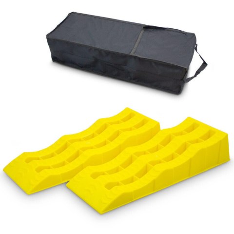 Zestaw 2szt Ramp Najazdowych Najazdy do Aut osobowych HDPE 3 poziomy Zestaw 2szt Ramp Najazdowych Najazdy do Aut osobowych HDPE 3 poziomy