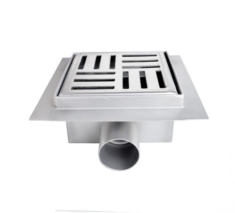 Odpływ kwadratowy prysznicowy 15x15cm kratka ściekowa stal nierdzewna Line Odpływ kwadratowy prysznicowy 15x15cm kratka ściekowa stal nierdzewna Line