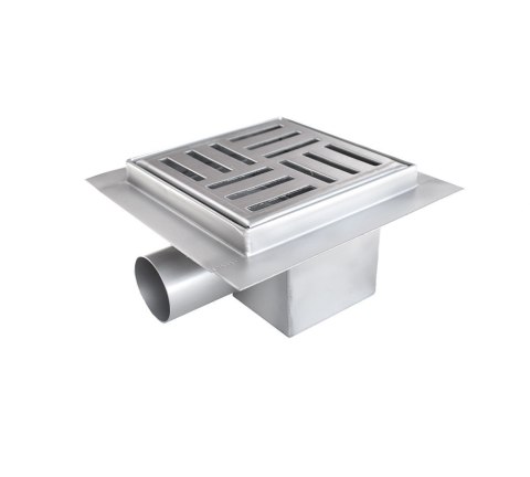 Odpływ kwadratowy prysznicowy 15x15cm kratka ściekowa stal nierdzewna Line Odpływ kwadratowy prysznicowy 15x15cm kratka ściekowa stal nierdzewna Line