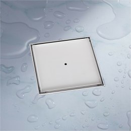Odpływ prysznicowy kwadratowy na płytkę wpust 25x25cm stal nierdzewna Befliesbar