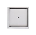 Odpływ prysznicowy kwadratowy na płytkę wpust 25x25cm stal nierdzewna Befliesbar