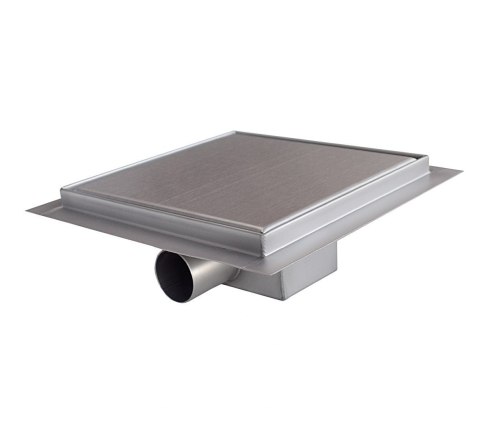 Odpływ kwadratowy kratka prysznicowa 25x25cm stal nierdzewna z maskownicą Edelstahl Odpływ kwadratowy kratka prysznicowa 25x25cm stal nierdzewna z maskownicą Edelstahl