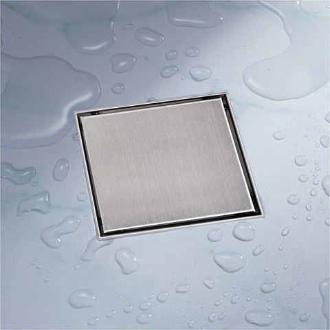 Odpływ kwadratowy kratka prysznicowa 25x25cm stal nierdzewna z maskownicą Edelstahl Odpływ kwadratowy kratka prysznicowa 25x25cm stal nierdzewna z maskownicą Edelstahl