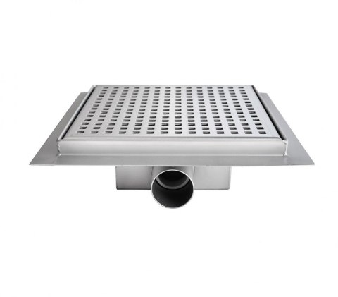 Odpływ prysznicowy kwadratowy 25x25cm kratka ściekowa stal nierdzewna Gitter Odpływ prysznicowy kwadratowy 25x25cm kratka ściekowa stal nierdzewna Gitter
