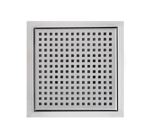 Odpływ prysznicowy kwadratowy 25x25cm kratka ściekowa stal nierdzewna Gitter Odpływ prysznicowy kwadratowy 25x25cm kratka ściekowa stal nierdzewna Gitter