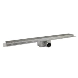 Odpływ liniowy prysznicowy 90cm stal nierdzewna wpust z syfonem Streifen