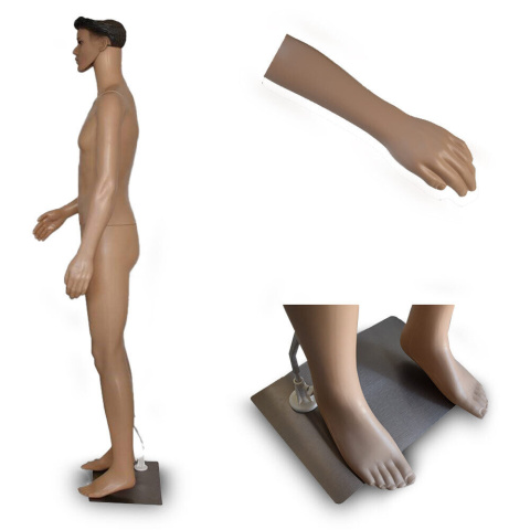 MANEKIN MĘSKI PEŁNOPOSTACIOWY WYSTAWOWY WYSOKI 190CM DO SKLEPU MANEKIN MĘSKI PEŁNOPOSTACIOWY WYSTAWOWY WYSOKI 190CM DO SKLEPU