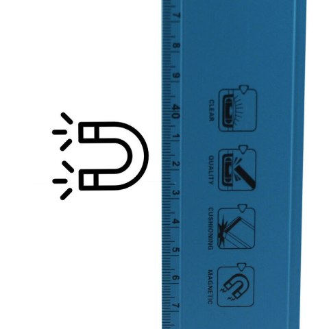 Poziomice magnetyczne 10 / 40 / 100 / 150cm zestaw aluminiowe mocne 4szt Poziomice magnetyczne 10 / 40 / 100 / 150cm zestaw aluminiowe mocne 4szt