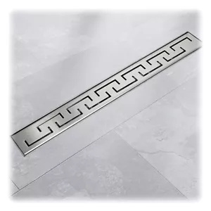 Odpływ prysznicowy Bogen 110cm komplet ze stali liniowy wydajny 35L Odpływ prysznicowy Bogen 110cm komplet ze stali liniowy wydajny 35L