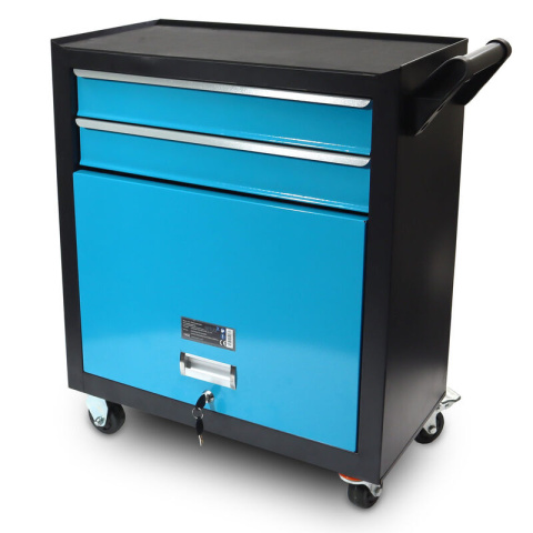 Wózek organizer na narzędzia z szufladami na kluczyk mobilny z oddzielną skrzynka na narzędzia Wózek organizer na narzędzia z szufladami na kluczyk mobilny z oddzielną skrzynka na narzędzia