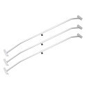 Aluminiowy wspornik stelażu do plandek płaskich w przyczepkach 100-170cm Bituxx