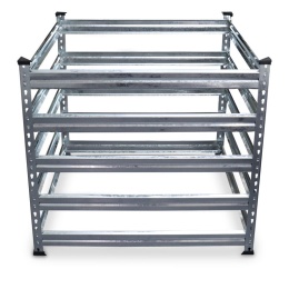 Kompostownik metalowy 90x90 cm – trwały stalowy pojemnik na kompost